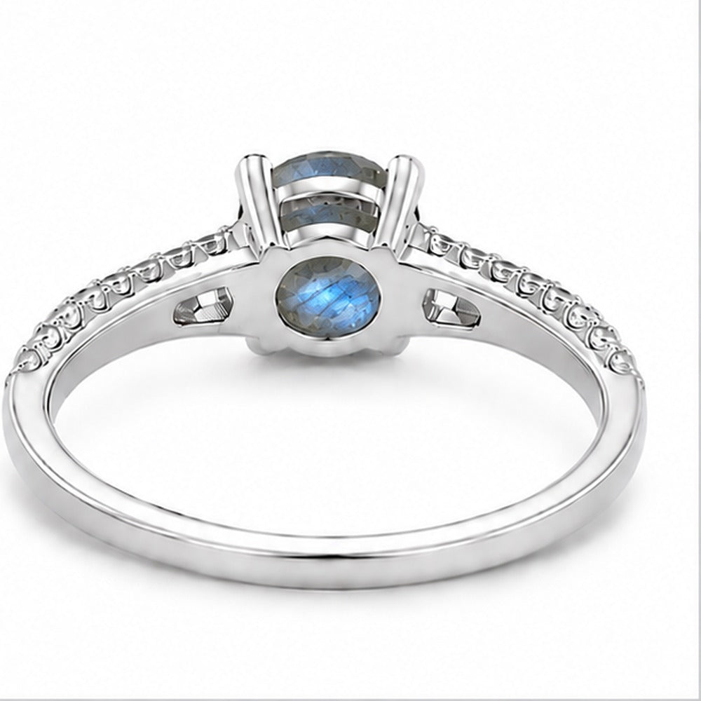 Labradorite Aurora Bloom Ring