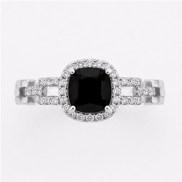 Black Onyx Royal Heirloom Ring