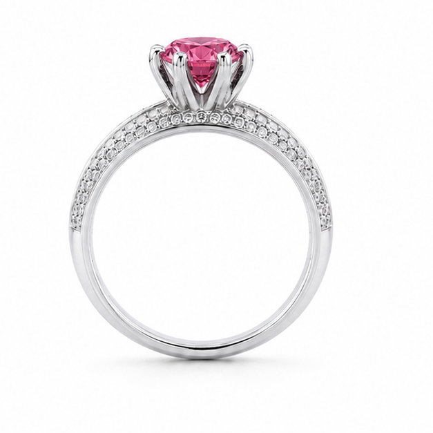 Tourmaline Eternal Crown Ring