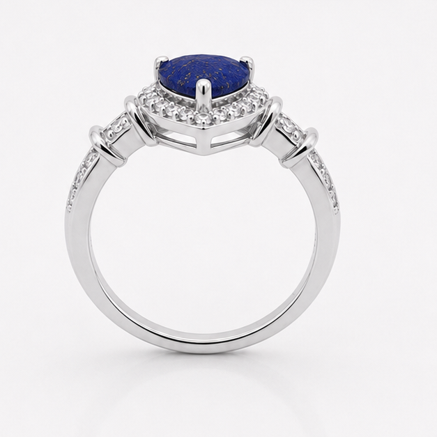 Lapis Luna Empress Ring