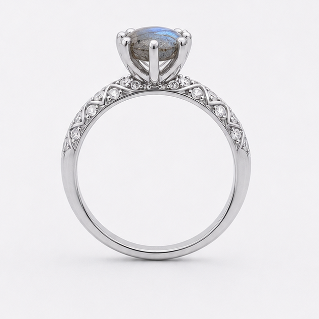 Labradorite Aurora Legacy Ring