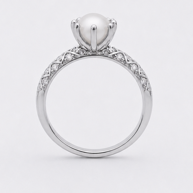 Pearl Aurora Legacy Ring
