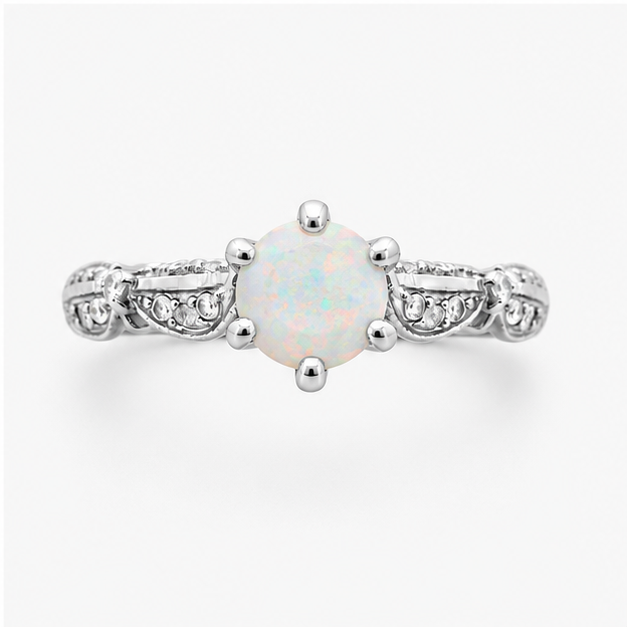 Emerald Eden Blossom Ring