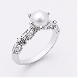 Moonstone Eden Blossom Ring