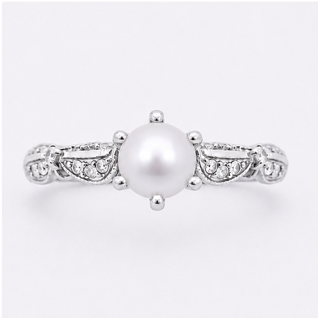 Moonstone Eden Blossom Ring