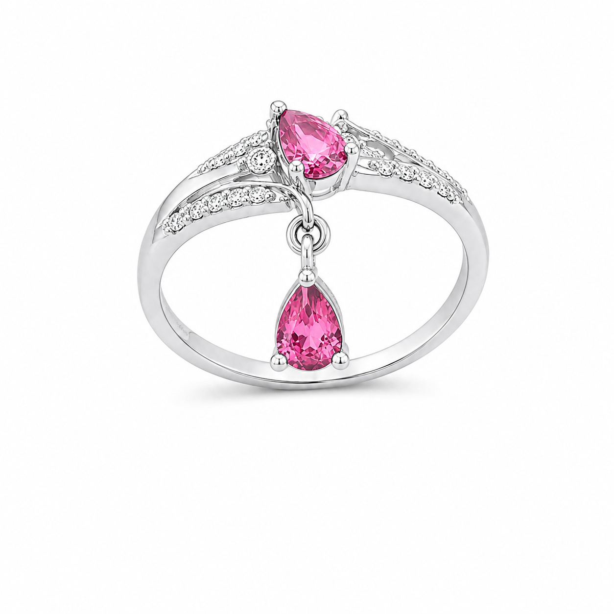 Tourmaline Celestial Drop Ring