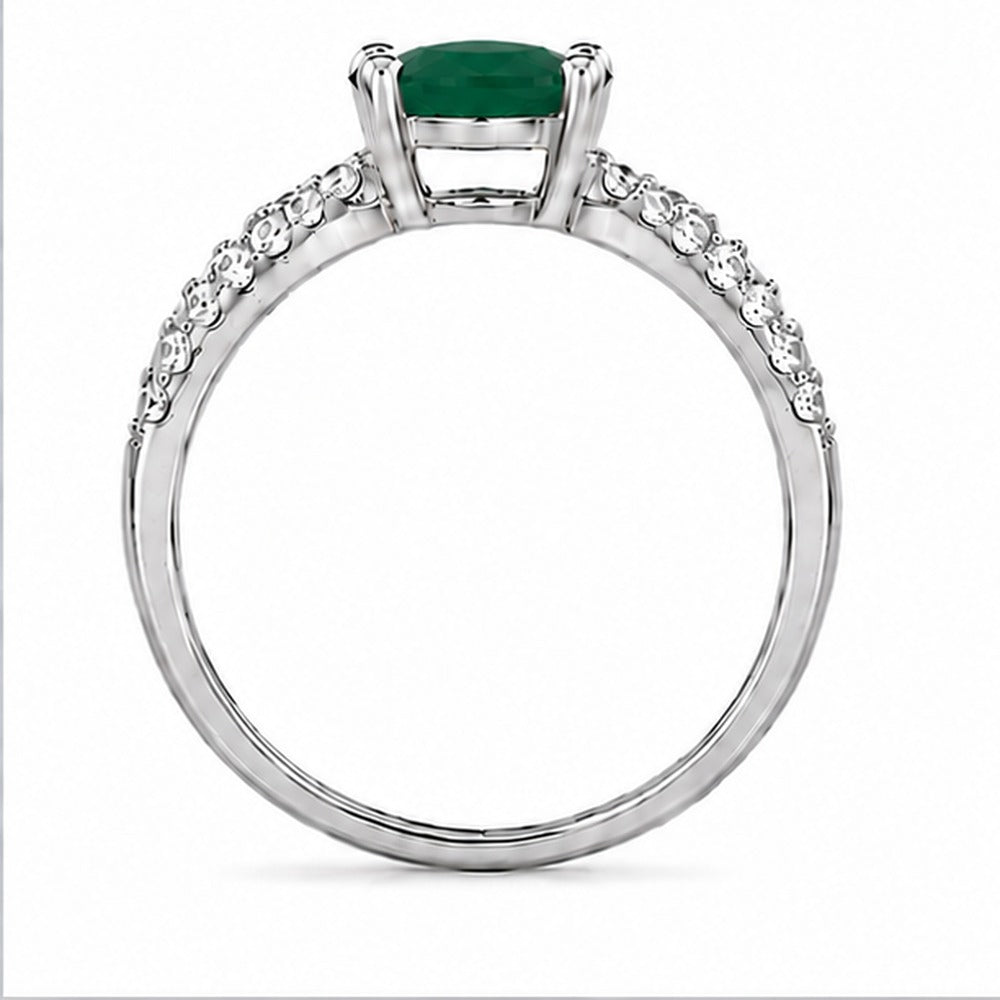 Green Onyx Aurora Bloom Ring