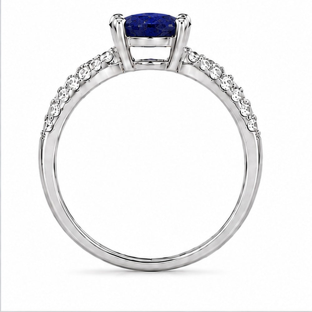 Lapis Aurora Bloom Ring