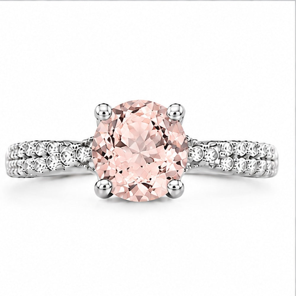 Morganite Aurora Bloom Ring