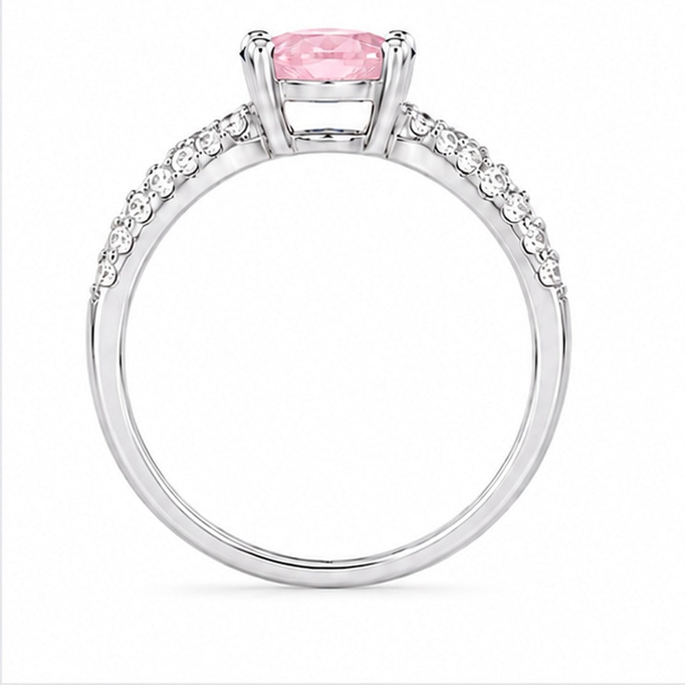 Rose Quartz Aurora Bloom Ring