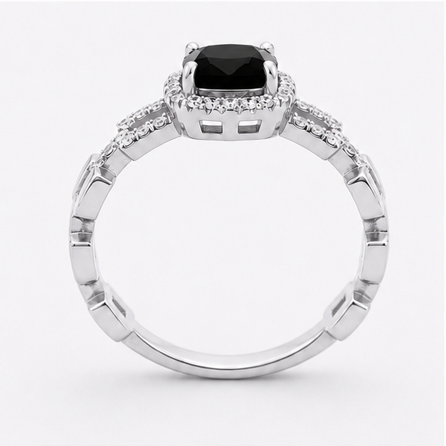 Black Onyx Royal Heirloom Ring