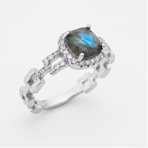 Labradorite Royal Heirloom Ring