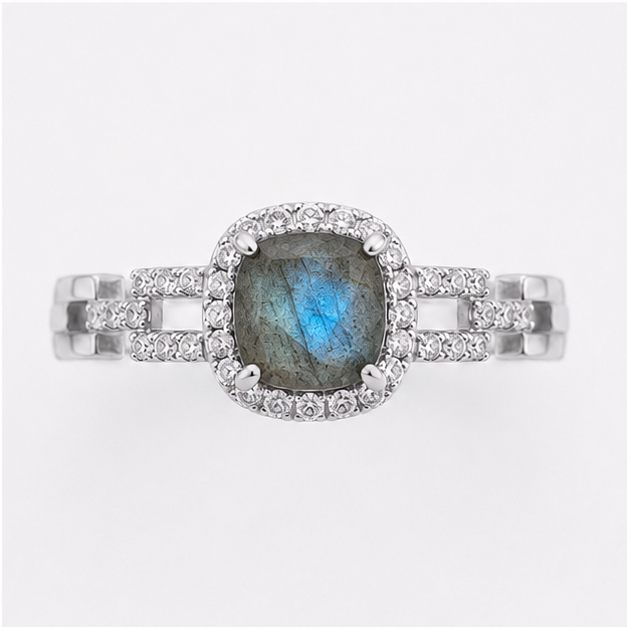 Labradorite Royal Heirloom Ring