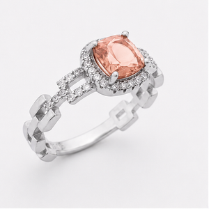 Morganite Royal Heirloom Ring