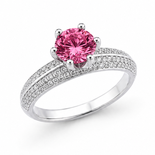 Tourmaline Eternal Crown Ring