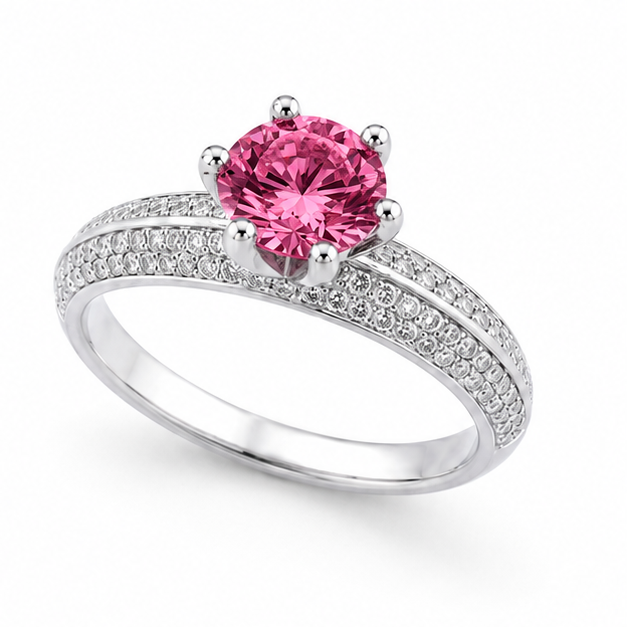Tourmaline Eternal Crown Ring