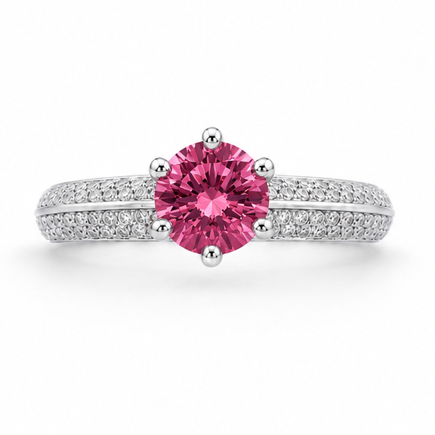 Tourmaline Eternal Crown Ring