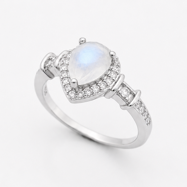 Moonstone Luna Empress Ring