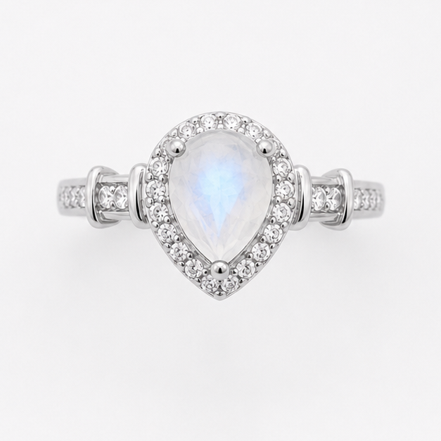 Moonstone Luna Empress Ring