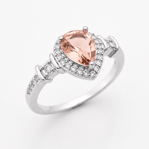 Morganite Luna Empress Ring