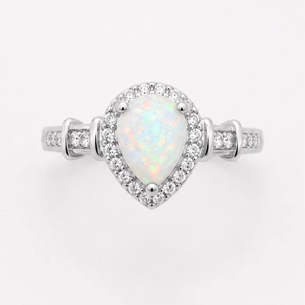 Opal Luna Empress Ring