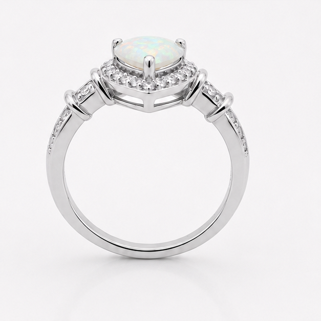 Opal Luna Empress Ring