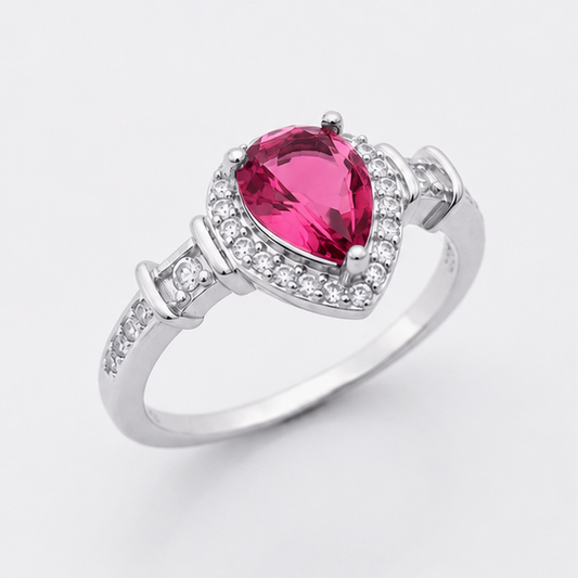 Tourmaline Luna Empress Ring