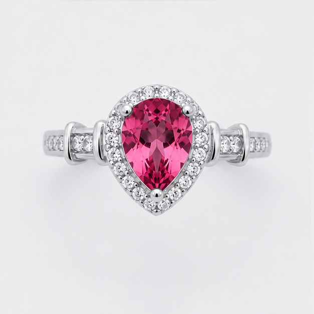 Tourmaline Luna Empress Ring