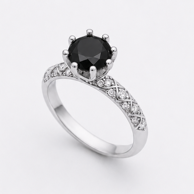 Black Onyx Aurora Legacy Ring