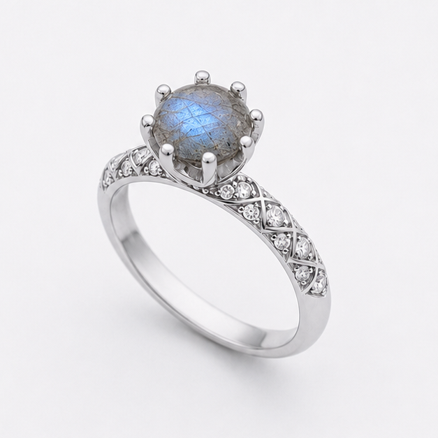 Labradorite Aurora Legacy Ring