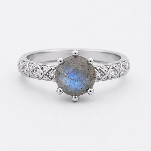 Labradorite Aurora Legacy Ring