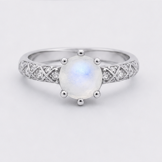 Moonstone Aurora Legacy Ring