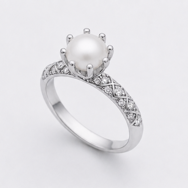 Pearl Aurora Legacy Ring