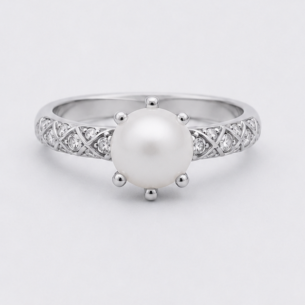 Pearl Aurora Legacy Ring