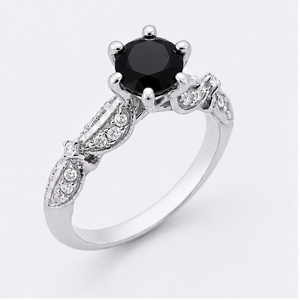 Aquamarine Eden Blossom Ring