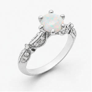 Emerald Eden Blossom Ring