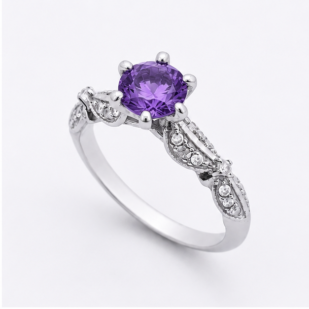 Morganite Eden Blossom Ring