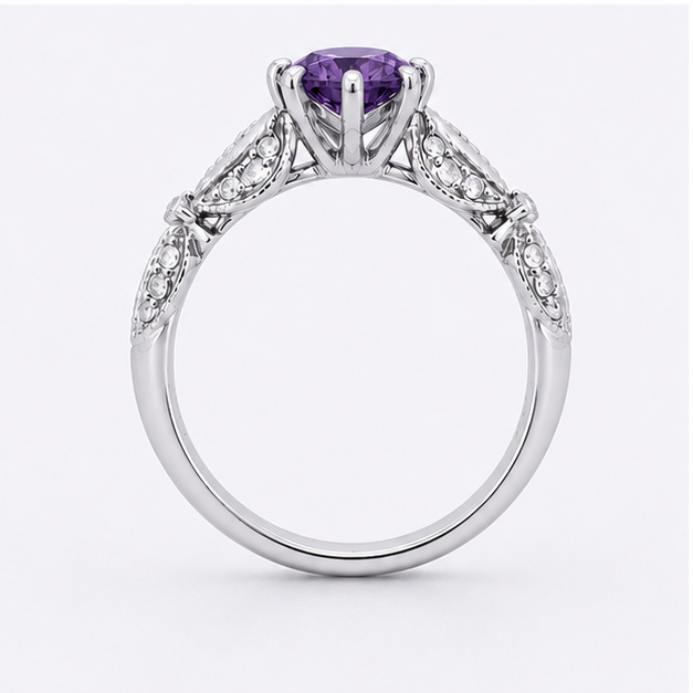 Morganite Eden Blossom Ring