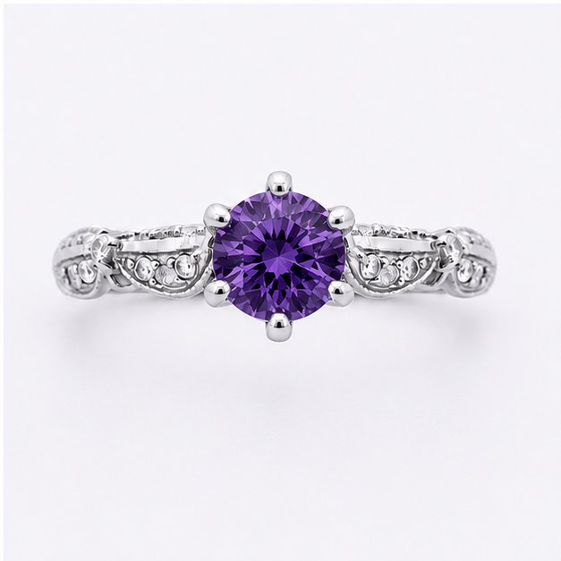 Morganite Eden Blossom Ring