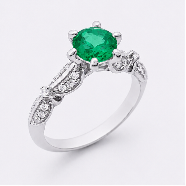 Opal Eden Blossom Ring