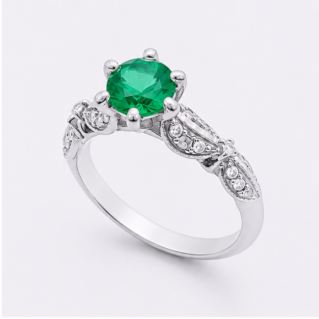 Opal Eden Blossom Ring