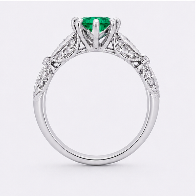 Opal Eden Blossom Ring