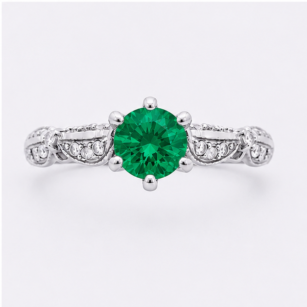 Opal Eden Blossom Ring