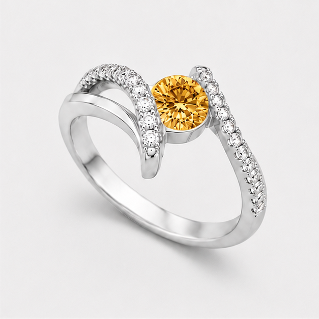 Citrine Nova Radiance Ring