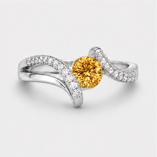 Citrine Nova Radiance Ring