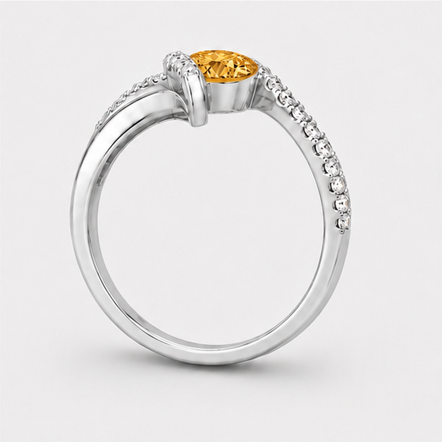 Citrine Nova Radiance Ring