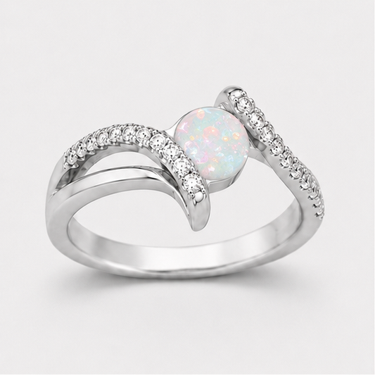 Opal Nova Radiance Ring
