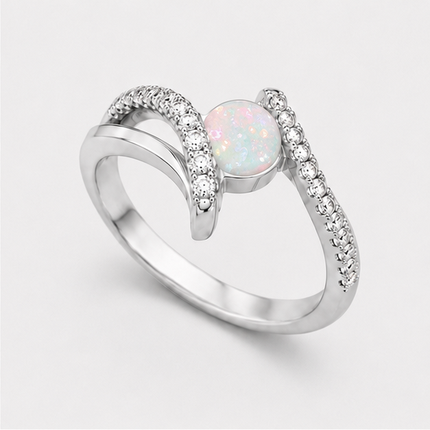 Opal Nova Radiance Ring
