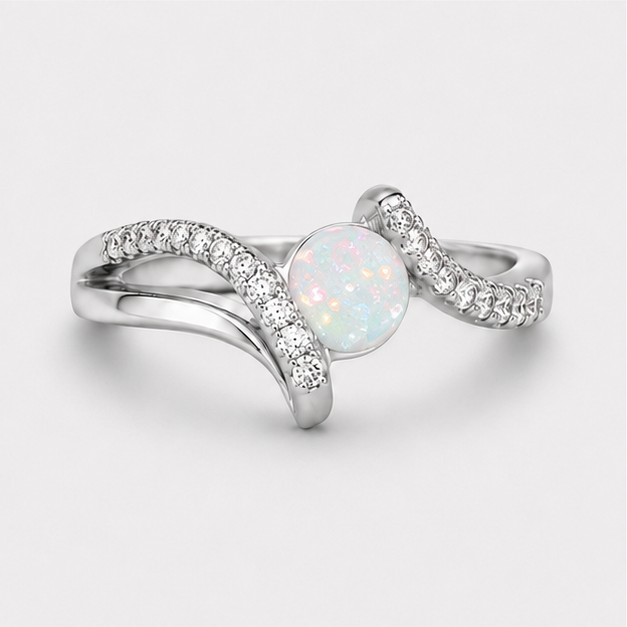 Opal Nova Radiance Ring